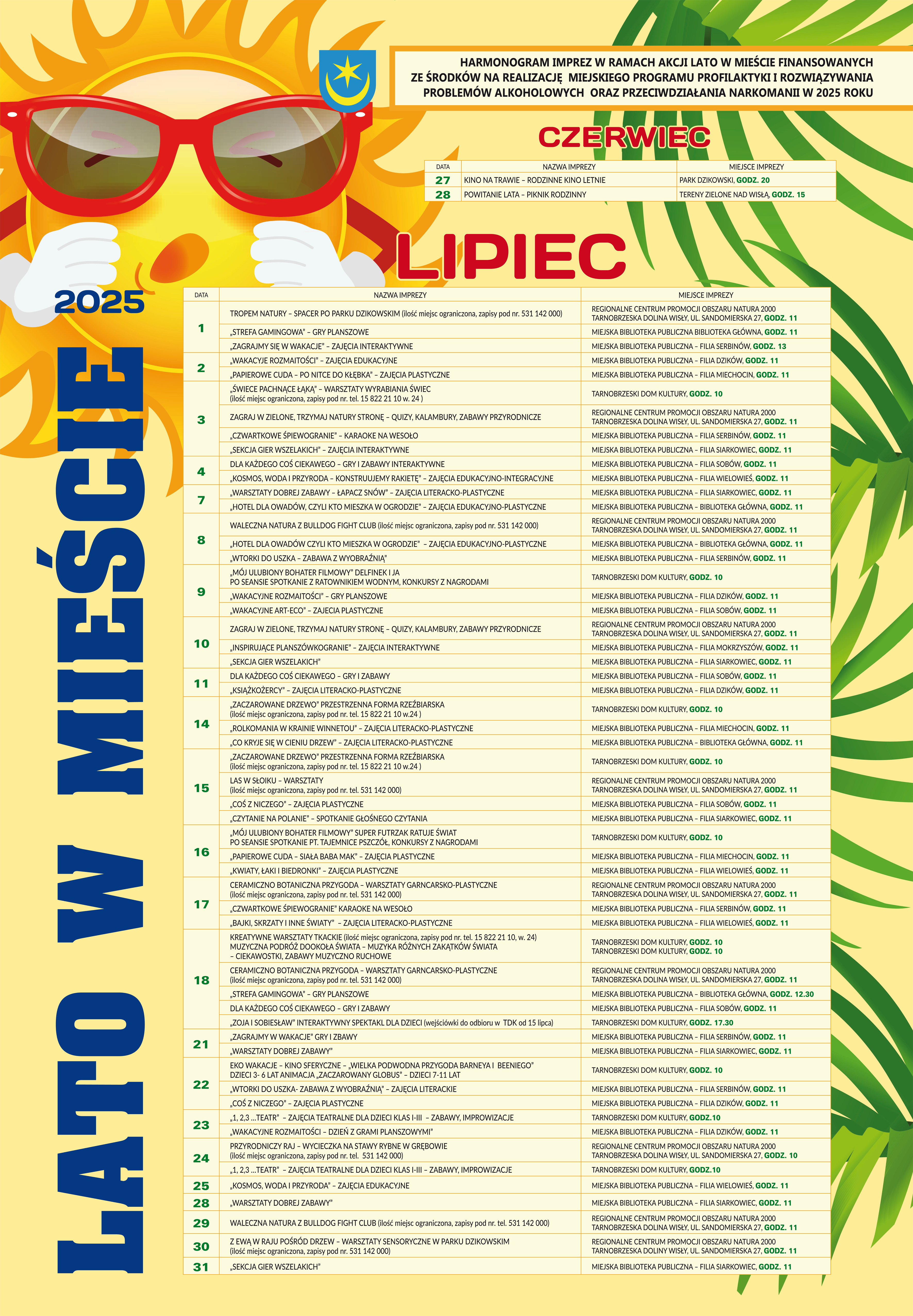 Lato w Mieście - Lipiec 2025
